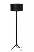 Lucide Tondo - vloerlamp - Ø 38 x 147 cm - zwart
