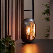 Vico Shape - tafellamp - 23 x 9 x 30 cm - zwart nikkel