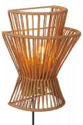 Lucide Tasman - wandverlichting - 18 x 14 x 24 cm - naturel