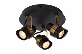 Lucide Tundran - opbouwspot 3L - Ø 21 x 14,5 cm - zwart