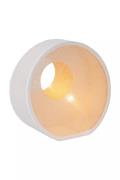 Lucide Loxia - tafellamp - 27,5 x 14 x 26,3 cm - wit/beige