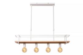 Lucide Milonga - hanglamp - 100 x 20 x 130 cm - wit