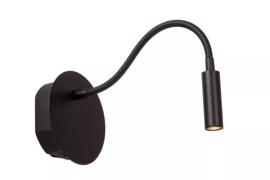 Lucide Jolijn - wandlamp met flexibele leesarm - oplaadbaar via USB-ka...