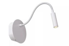 Lucide Jolijn - wandlamp met flexibele leesarm - oplaadbaar via USB-ka...