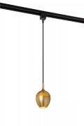 Lucide Track Preston Hanglamp - 1-fase Railsysteem - Ø 9 x 130 cm - go...