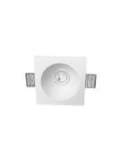 Nova Luce Mib - inbouwspot - Ø 130 mm, Ø 138 mm inbouwmaat - wit gips