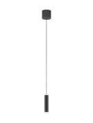 Nova Luce Doc - hanglamp - Ø 3 x 120 cm - 5W LED incl. - zwart