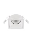 Nova Luce Reina - inbouwspot - 90 x 90 mm, inbouwmaat Ø 82 mm - wit