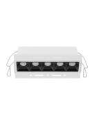 Nova Luce Akira - inbouwspot - 14,3 x 7,2 cm - 144 x 41 mm inbouwmaat ...