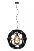 Lucide Hannelore - hanglamp - Ø 40 x  170,8 cm - zwart
