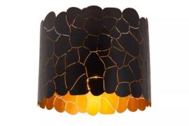 Lucide Almelo - plafondlamp - Ø 25,5 x 22 cm - zwart