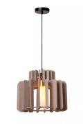 Lucide Rollo - hangamp - Ø 40 x 150 cm - taupe