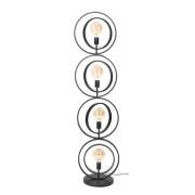 Vico Turn Around XL - vloerlamp - 163 cm - houtskoolkleur