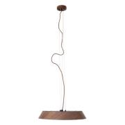 Maxlight Tamago - hanglamp - Ø 52 x 150 cm - 40W LED incl. - donkerbru...