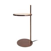 Maxlight Lozanna - tafellamp - Ø 30 x 55 cm - 14W LED incl. - geborste...