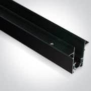 ONE Light magnetisch railsysteem MAXI - inbouwprofiel voor 12 mm gipsp...
