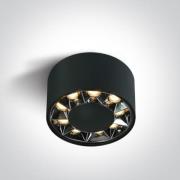 ONE Light Dark Light Mirror Cylinders - plafondlamp - Ø 10 x 5,8 cm - ...