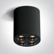 ONE Light Dark Light Ceiling Lights - opbouwspot 4L - Ø 7,2 x 8,3 cm -...