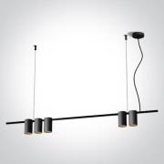 ONE Light Pendants - hanglamp - 100 x 150 cm - zwart