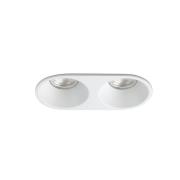 Faro Gas - inbouwspot - 176 x 86 mm, 168 x 78 mm inbouwmaat - mat wit