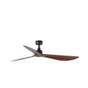 Faro Outwood L - plafondventilator - Ø 150 cm - IP44 - donkerbruin en ...