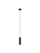 Nova Luce Mao - hanglamp - Ø 5,5 x 200 cm - IP44 - zandzwart