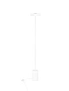 Nova Luce Thea - staanlamp - Ø 20 x 135 cm - 17W  LED incl. - zandwit