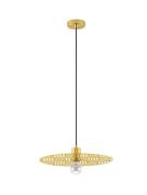 Nova Luce Eres - hanglamp - Ø 40 x 150 cm - goud