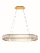 Nova Luce Kinara - hanglamp -  90 x 130 x 37 cm - 70W dimbare LED incl...