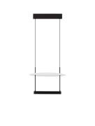 Nova Luce Diona - hanglamp - Ø 40 x 160 cm - 29W dimbare LED incl. - z...