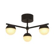 Nordlux Contina - plafondlamp 3L - 48,5 x 25,3 cm - zwart