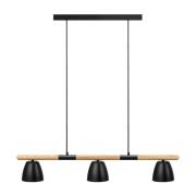 Nordlux Theo - hanglamp 3L - Ø 12,5 x 16 x 88 cm - zwart