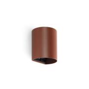 Faro Sole - wandlamp - 8 x 10 x 6,5 cm - terracotta