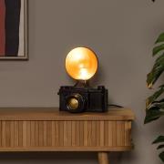 Lucide Extravaganza Camera - tafellamp - 22,5 x 16 x 30 cm - zwart met...