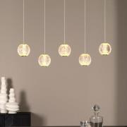 Lucide Cintra - hanglamp - 84 x 11 x 150 cm - 5 x 4,7W LED incl. - tra...