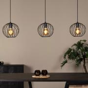 Lucide Danza - hanglamp - 130 x 25 x 150 cm - zwart