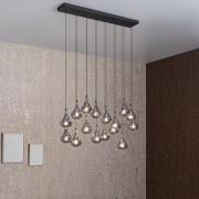 Lucide Tears - hanglamp - 102 x 23 x 154 cm - gerookt