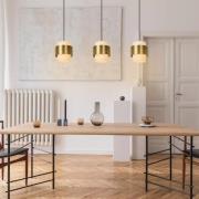 Lucide Firmin - hanglamp - 110 x 20 x 150 cm - mat goud/messing