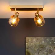 Lucide Bjorn - opbouwspot - 30 x 14 x 14 cm - mat goud