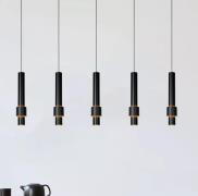 Lucide Margary - hanglamp - 103 x 8 x 169 cm - 5 x 4,2W dimbare LED in...