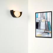 Lucide Benni - wandverlichting - 21 x 12 x 10,5 cm - zwart