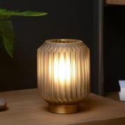 Lucide Sueno - tafellamp - Ø 12,5 x 17 cm - gerookt