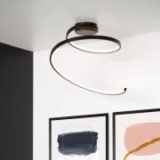 Lucide Maxence - Ø 46 x 35 cm - 24W LED incl. - 3 stappen dimbaar - zw...