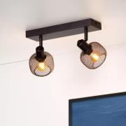 Lucide Maren - opbouwspot 2L - 31 x 14,5 x 14 cm - zwart