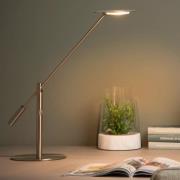 Lucide Anselmo - bureaulamp - 25 x 25 x 50 - 9W LED incl. - mat chroom