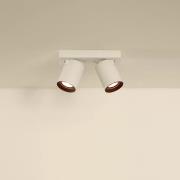 Lucide Nigel - opbouwspot - 20 x 10 x 11,3 cm - 2 x 5W dimbaar incl.- ...