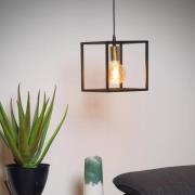 Lucide Ruben - hanglamp - 22 x 22 x 150 cm - zwart