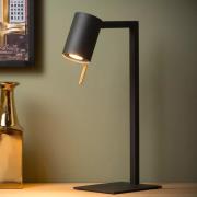 Lucide Lesley - tafellamp - 48,5cm - zwart